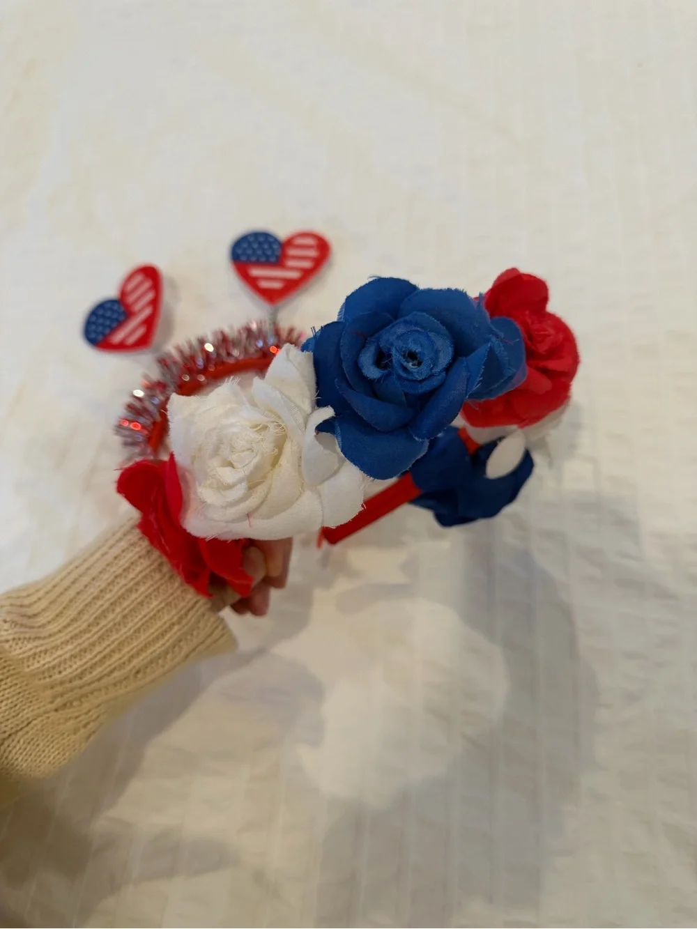 Patriotic American headband set of two